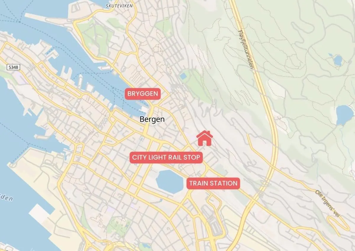 Holiday home Dinbnb Homes I The 1880 Authentic Bergen Dream I 500M From Bryggen